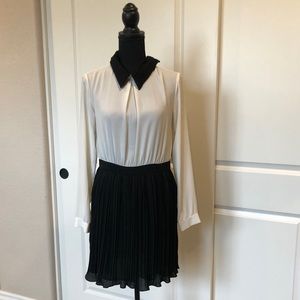 Black and white dress